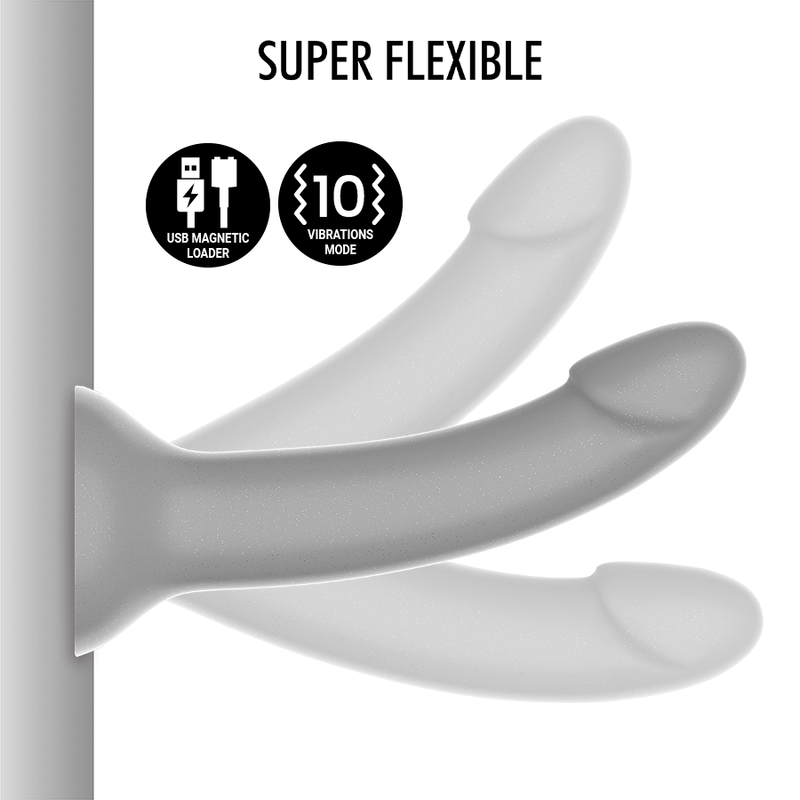 MYTHOLOGY RUNE MAJESTIC DILDO S - VIBRADOR COMPATIBLE CON WATCHME WIRELESS TECHNOLOGY