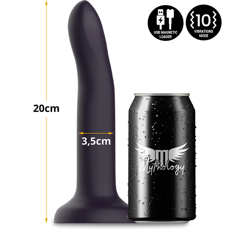 MYTHOLOGY DUMAN MYSTIC DILDO L - VIBRADOR COMPATIBLE CON WATCHME WIRELESS TECHNOLOGY