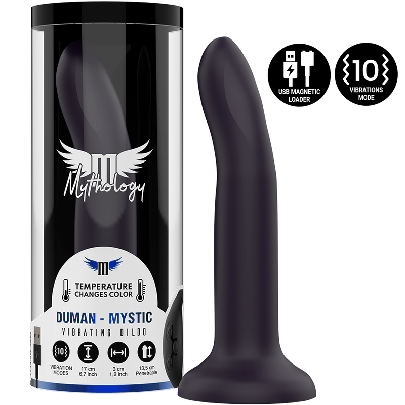 MYTHOLOGY DUMAN MYSTIC DILDO M - VIBRADOR COMPATIBLE CON WATCHME WIRELESS TECHNOLOGY