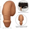 PACKING PENIS  PENE DE SILICONA 12.75CM CARAMELO