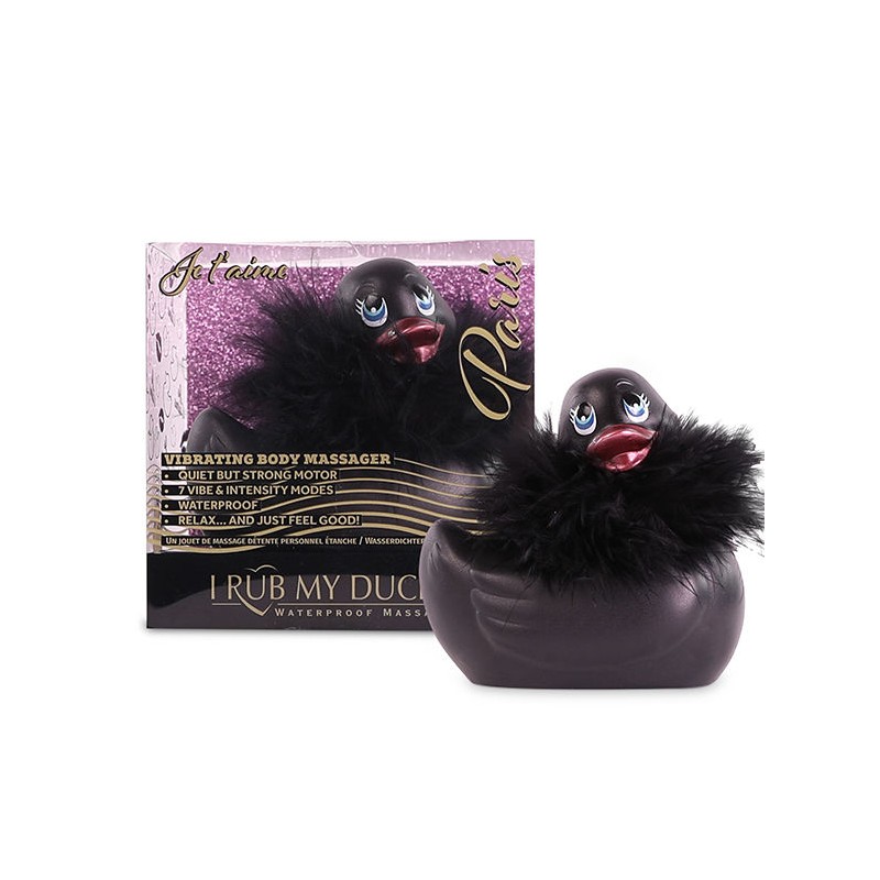 I RUB MY DUCKIE 2.0 | PATO VIBRADOR PARIS (BLACK)