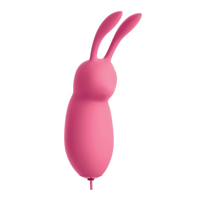 OMG CUTE  RABBIT VIBRADOR POTENTE ROSA USB