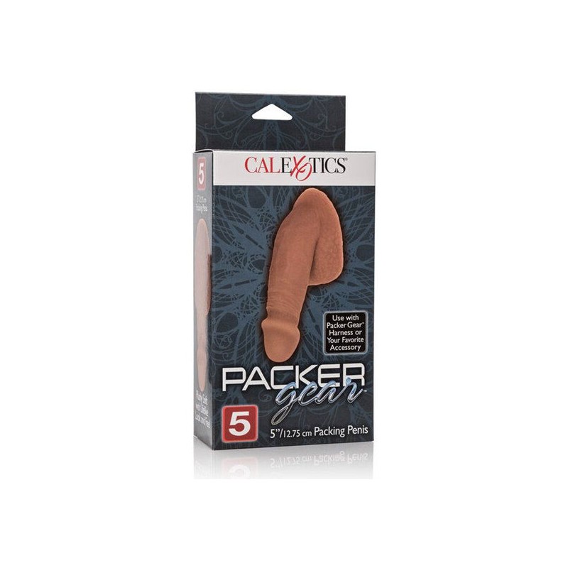 PACKING PENIS PENE REALÍSTICO 14.5 CM MARRÓN