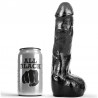 ALL BLACK - PLUG DILDO 31 CM