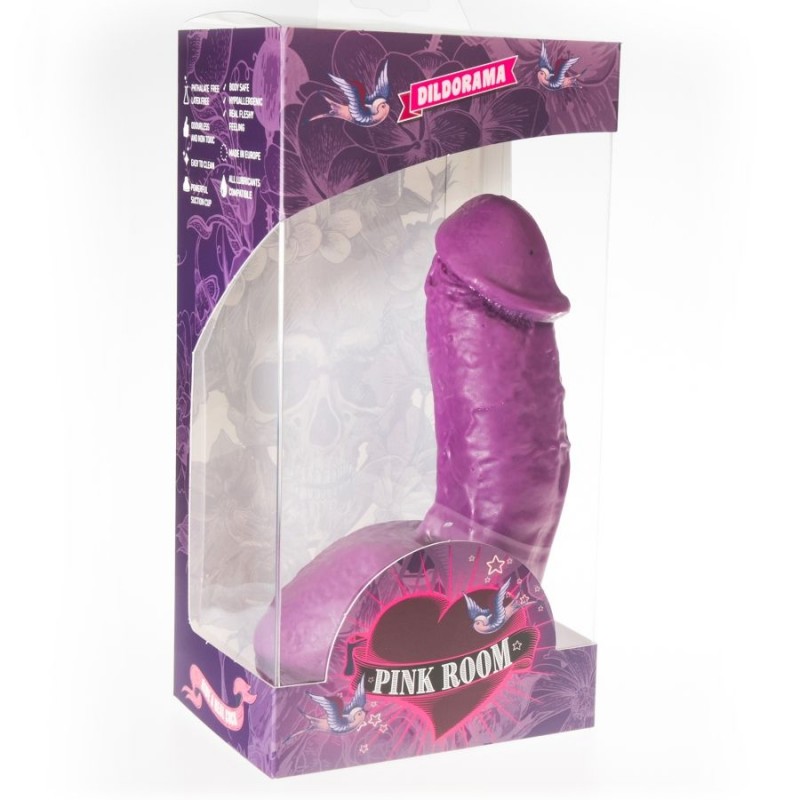 PINK ROOM ELIAN DILDO REALISTICO LILA 17.5 CM