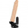 BASECOCK REALISTIC VIBRADOR CONTROL REMOTO NEGRO 20CM