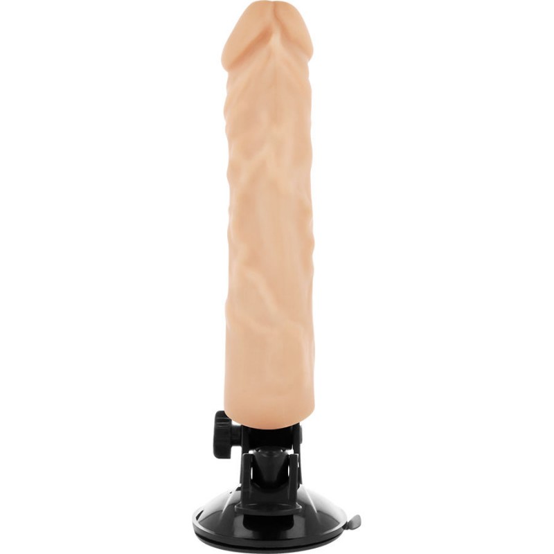 BASECOCK REALISTIC VIBRADOR CONTROL REMOTO NATURAL 21CM