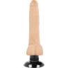 BASECOCK REALISTIC VIBRADOR 2-1 NATURAL 18.5CM