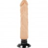 BASECOCK REALISTIC VIBRADOR 2-1 NATURAL 20CM