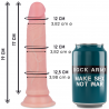 ROCKARMY LIQUID SILICONE DILDO PREMIUM AVENGER 19CM