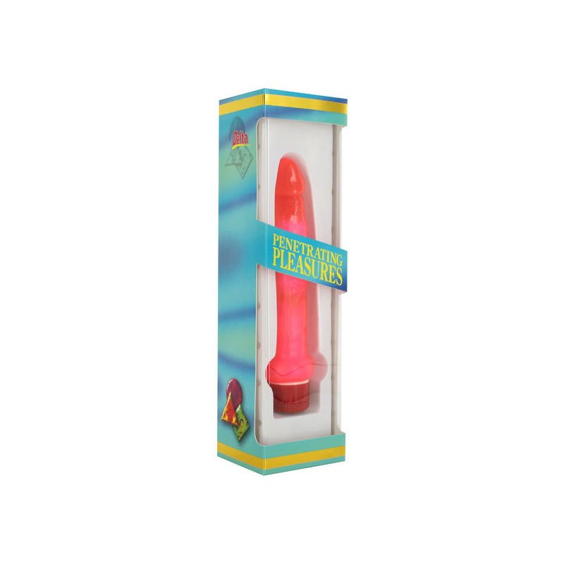 SEVENCREATIONS JELLY VIBRADOR ANAL DELGADO ROSA