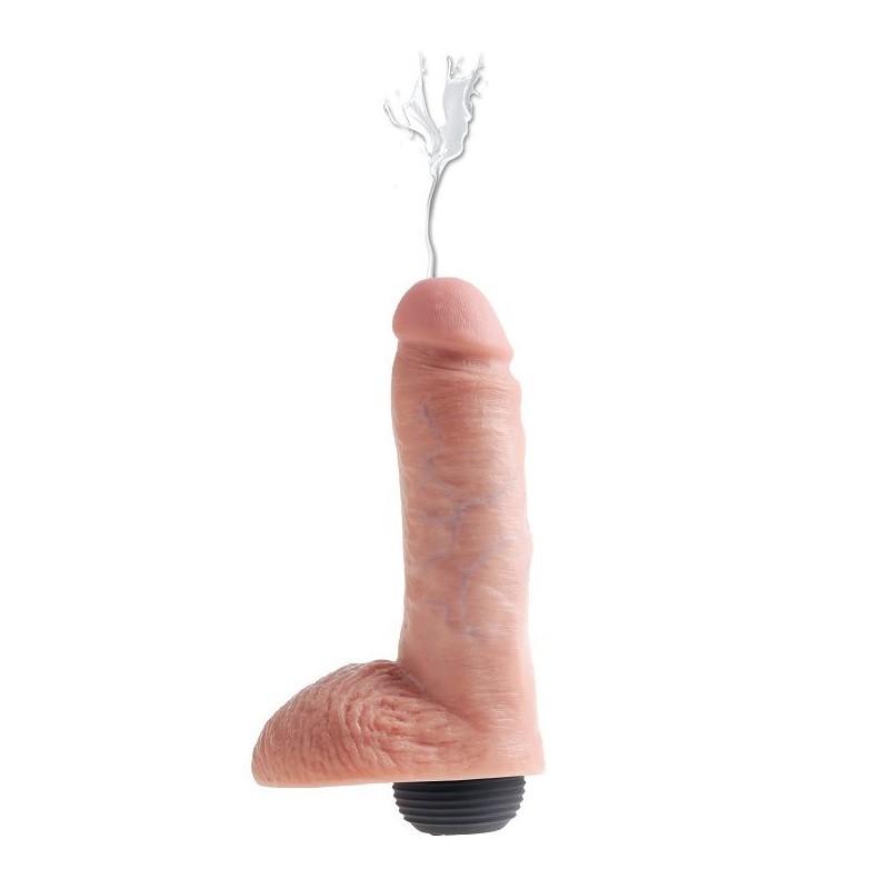 KING COCK PENE REALISTICO EYACULADOR NATURAL 20.32CM