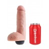 KING COCK PENE REALISTICO EYACULADOR NATURAL 20.32CM