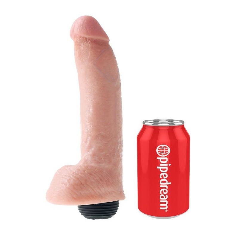 KING COCK PENE REALISTICO EYACULADOR NATURAL 22.86CM