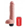 KING COCK PENE REALISTICO EYACULADOR NATURAL 27.94CM