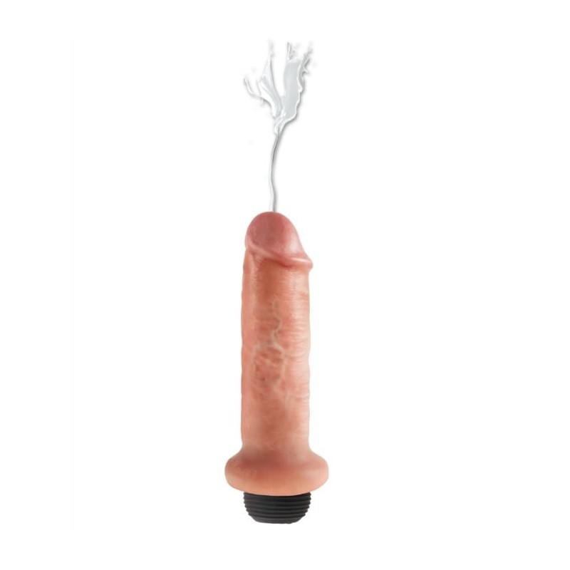 DILDO SQUIRTING 15.24 CM KING COCK