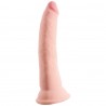 DILDO SQUIRTING 17.8 CM KING COCK NATURAL