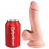 KINGCOCK DILDO TRIPLE DENSIDAD 14 CM