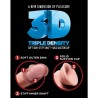 KINGCOCK DILDO TRIPLE DENSIDAD 14 CM