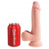 KINGCOCK DILDO TRIPLE DENSIDAD 19 CM