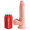 KINGCOCK DILDO TRIPLE DENSIDAD 18.4 CM