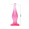 PLUG ANAL TACTO SUAVE LILA 14.2 cm