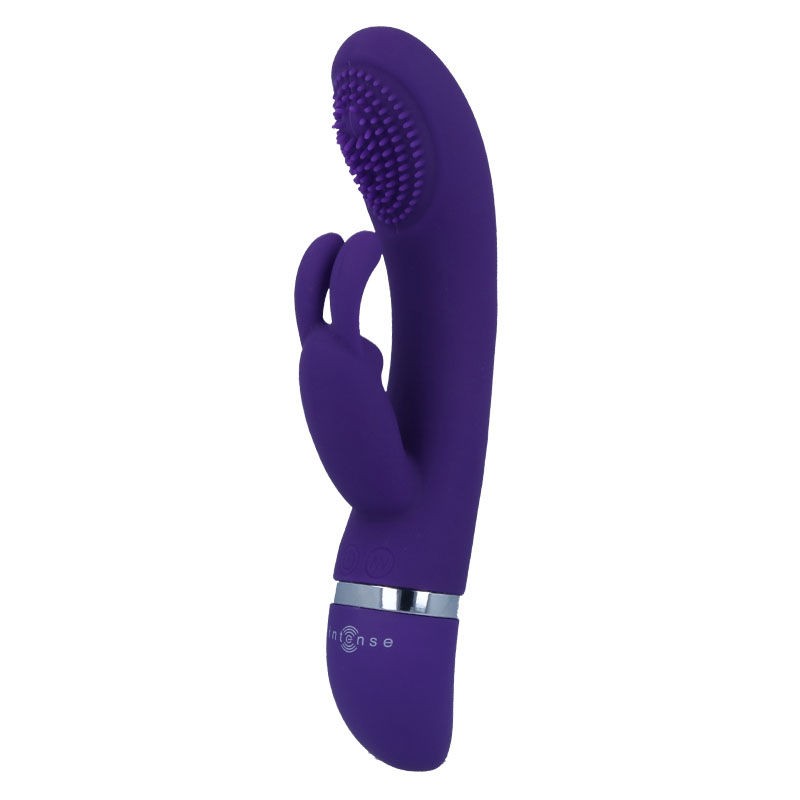 INTENSE SUSY VIBRADOR OSCILANTE SILICON RABBIT LILA