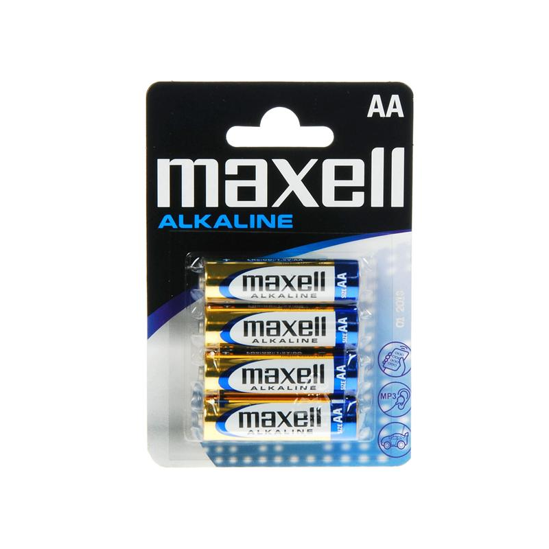 MAXELL PILA ALCALINA AA LR6 BLISTER*4 EU