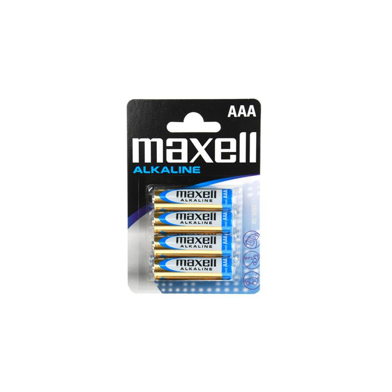 MAXELL BATTERY ALCALINA AAA LR03 BLISTER*4 EU