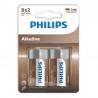 PHILIPS ALKALINE PILA C LR14 BLISTER*2