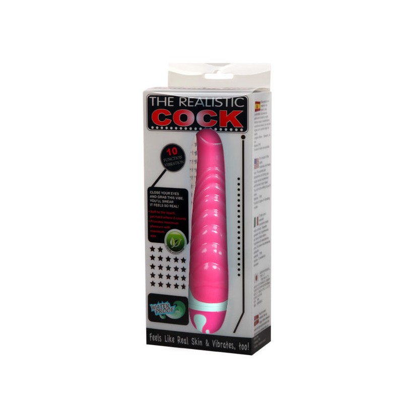 BAILE THE REALISTIC COCK PINK G-SPOT 21.8CM