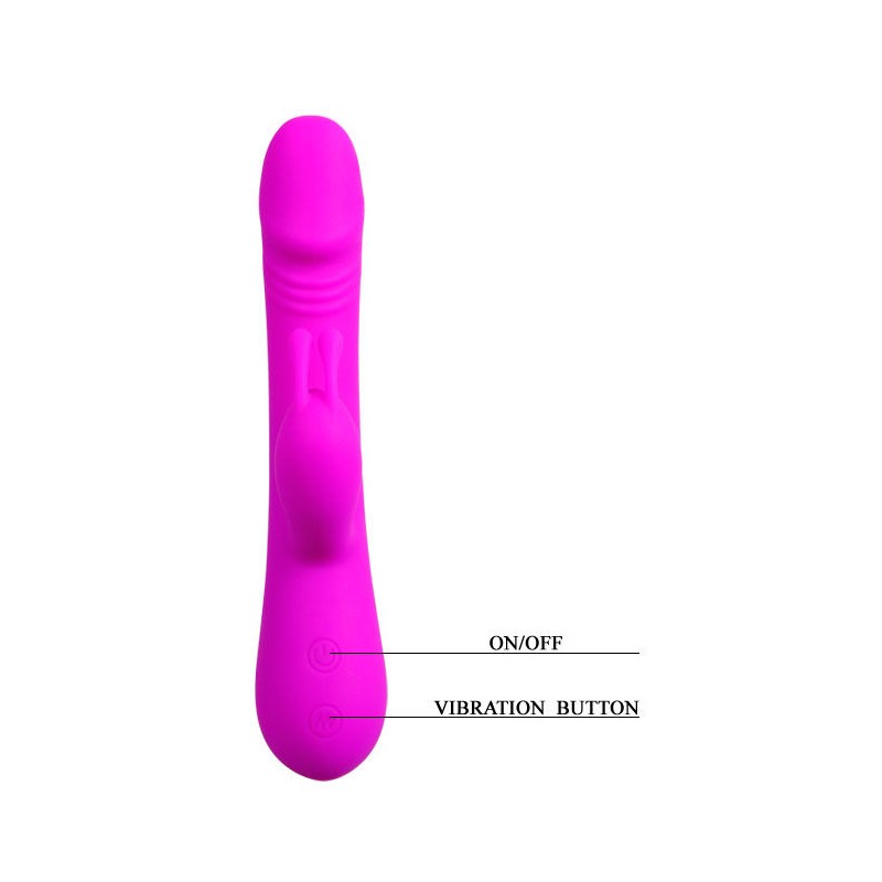 PRETTY LOVE FLIRTATION - VIBRADOR CON RABBIT CLEMENT