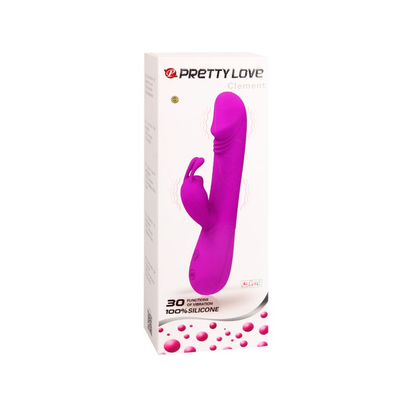 PRETTY LOVE FLIRTATION - VIBRADOR CON RABBIT CLEMENT