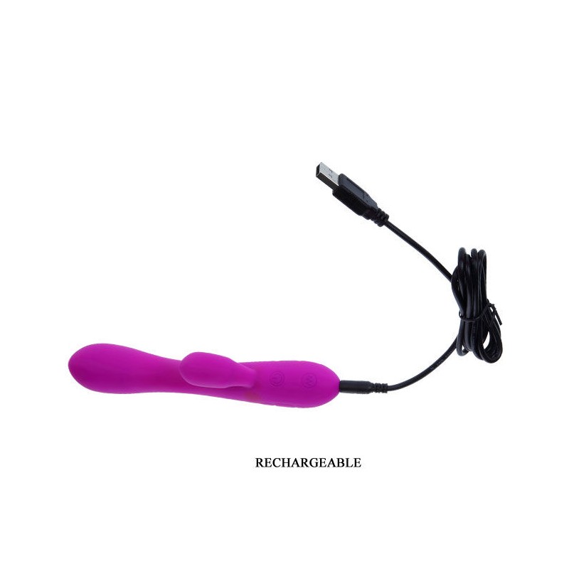 SMART PRETTY LOVE - VIBRADOR CON ESTIMULADOR CLITORIS VICTOR