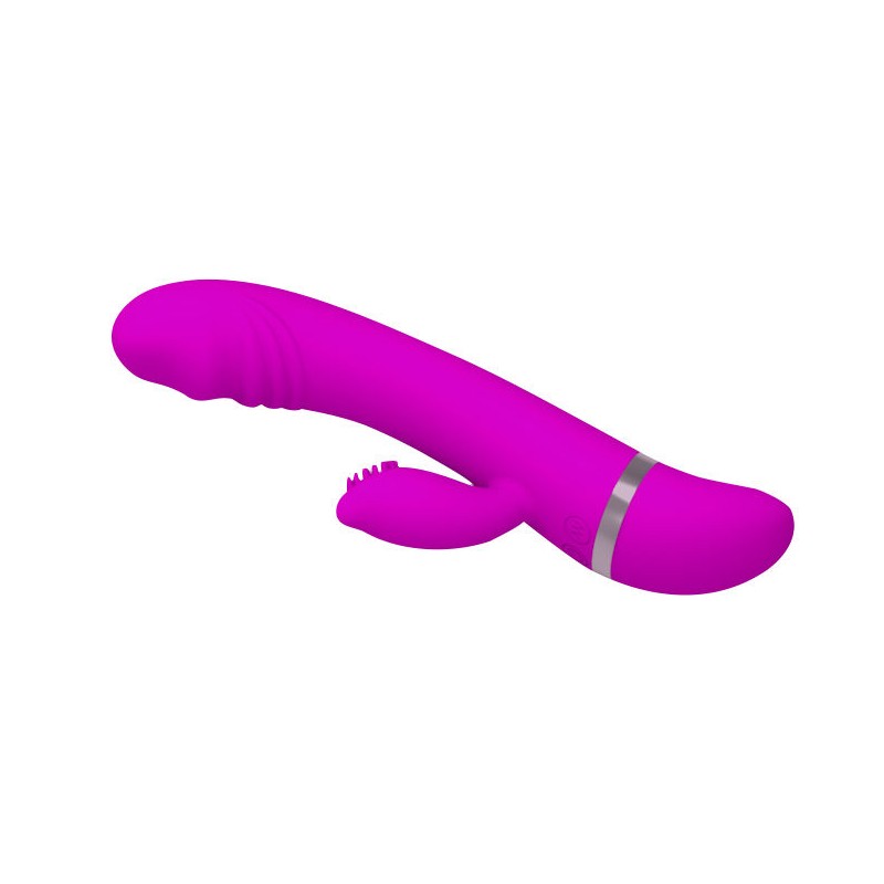 PRETTY LOVE FLIRTATION - VIBRADOR CON RABBIT DAVID