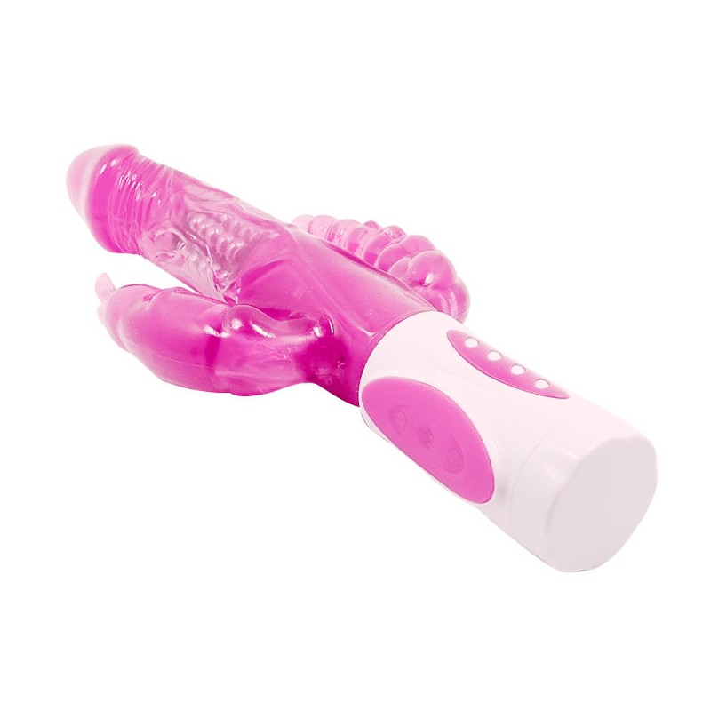 BAILE PRETTY BUNNY TRIPLE VIBRADOR ROTADOR