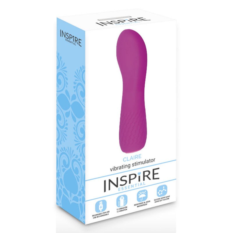 INSPIRE ESSENTIAL CLAIRE VIBRADOR LILA