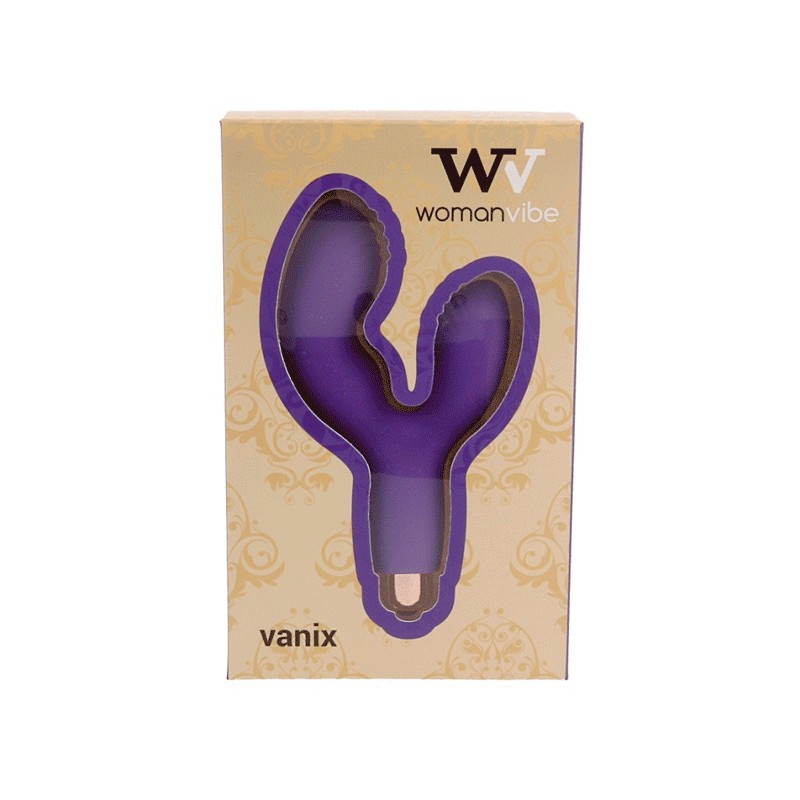 WOMANVIBE VANIX VIBRADOR ESTIMULADOR SILICONA