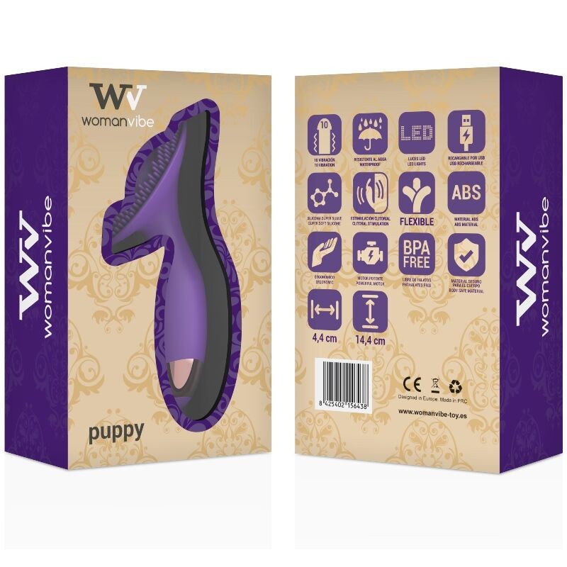 WOMANVIBE PUPPY ESTIMULADOR RECARGABLE SILICONA