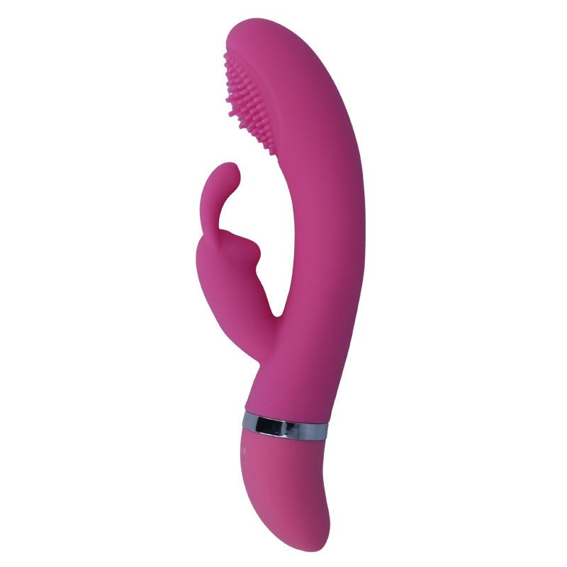 INTENSE SUSY VIBRADOR OSCILANTE SILICON RABBIT ROSA