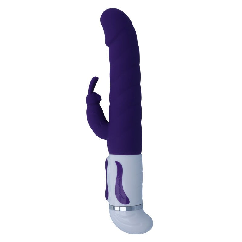 INTENSE BOBBLE VIBRADOR ROTADOR SILICONA LILA