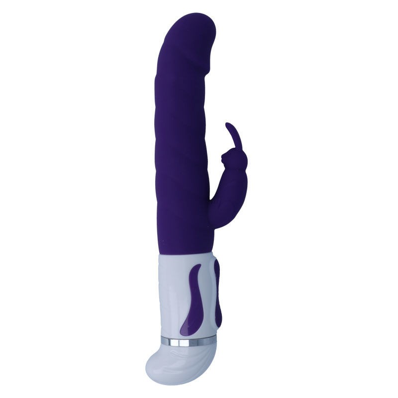 INTENSE BOBBLE VIBRADOR ROTADOR SILICONA LILA