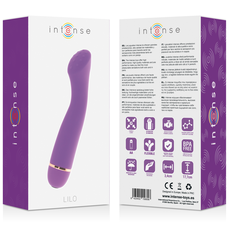 INTENSE LILO 20 SPEEDS SILICONE LILA