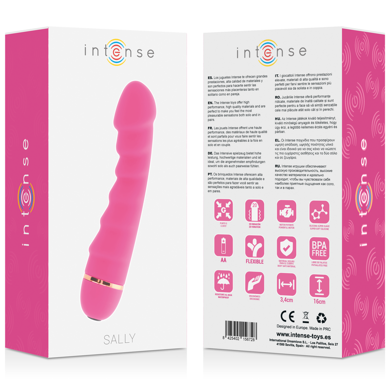 INTENSE SALLY 20 SPEEDS SILICONE ROSA