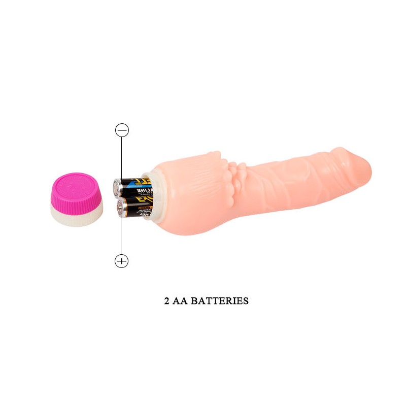 BAILE WAVES OF PLEASURE REALISTIC VIBRATING 19.5CM