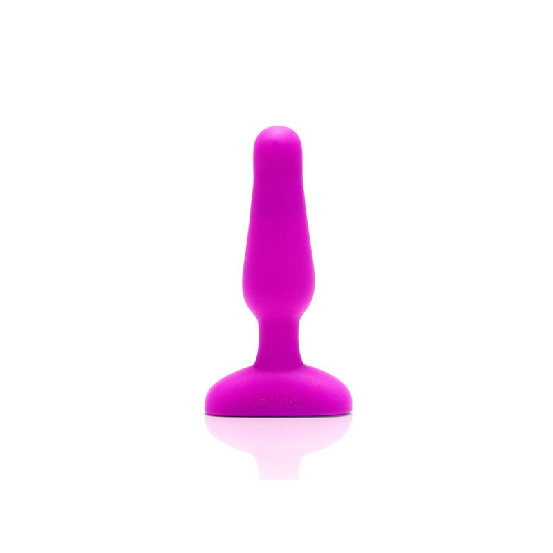 B-VIBE NOVICE CONTROL REMOTO ANAL PLUG FUCHSIA