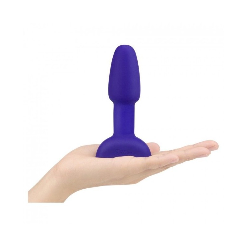 B-VIBE RIMMING CONTROL REMOTO ANAL PLUG  PETITE  LILA