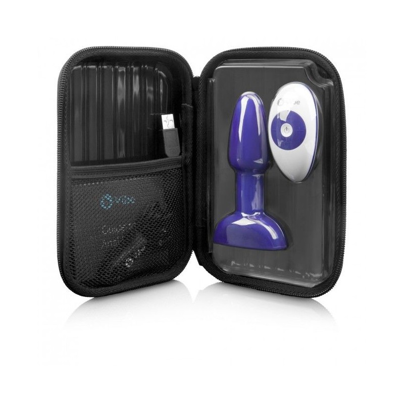 B-VIBE RIMMING CONTROL REMOTO ANAL PLUG  PETITE  LILA