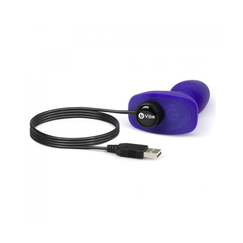 B-VIBE RIMMING CONTROL REMOTO ANAL PLUG  PETITE  LILA