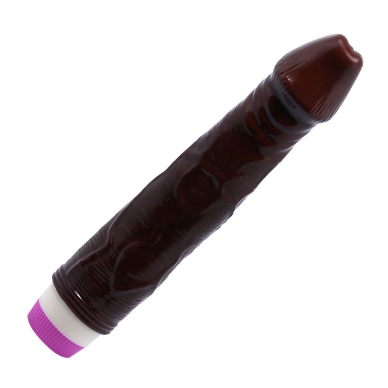 WAVES OF PLEASURE VIBRADOR 23 CM MARRÓN